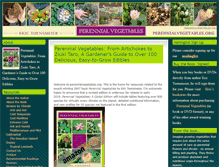 Tablet Screenshot of perennialvegetables.org